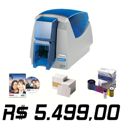 Promoção Imperdível !!! Impressora Datacard SP30 Plus com Kit de Suprimentos - Pagamento com Boleto Bancário Banco do Brasil - Equipamento Novo com 12 meses de Garantia.