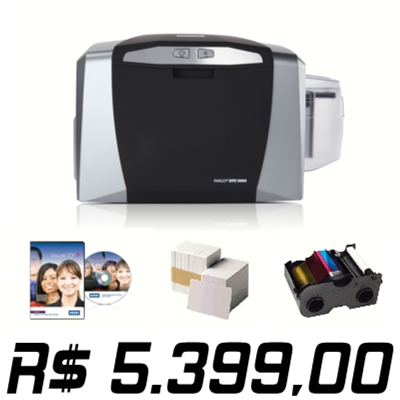 Promoção Imperdível !!! Impressora Fargo DTC1000 Single-Sided com Kit de Suprimentos - Pagamento com Boleto Bancário Banco do Brasil - Equipamento Semi-Novo e Revisado com 24 meses de Garantia.